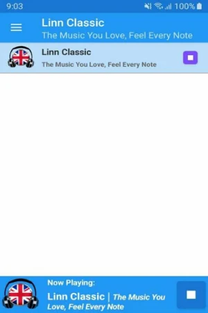 Linn Classical Radio App Screenshot 0