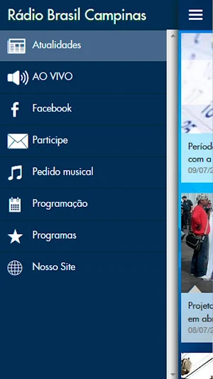 Rádio Brasil Campinas Screenshot 1