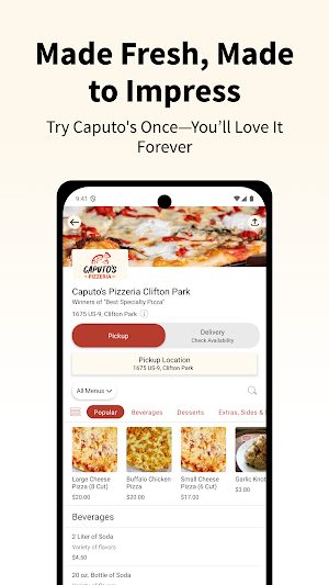 Caputo's Pizzeria Clifton Park Screenshot 1
