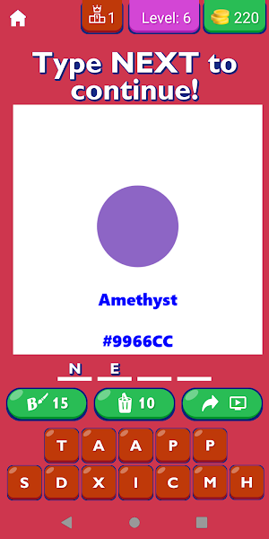 Color Names Images Hex Codes Screenshot 1