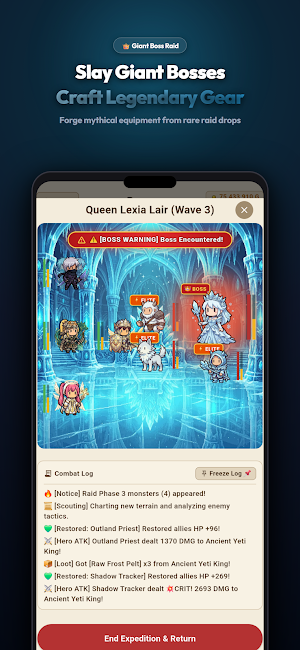 Grow Estate : Idle RPG Screenshot 2