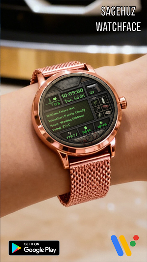 A128 RPG Item watch face Screenshot 1