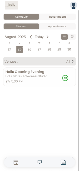 Holis Pilates & Wellness Screenshot 2