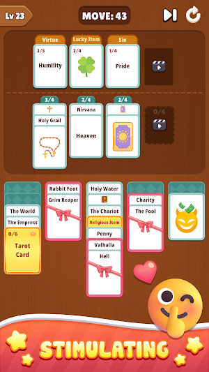 Card Association Sort Screenshot 2