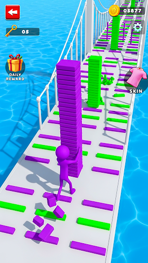 Bridge Race Run Screenshot 3