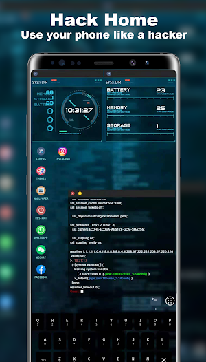 Hack System Launcher Screenshot 1