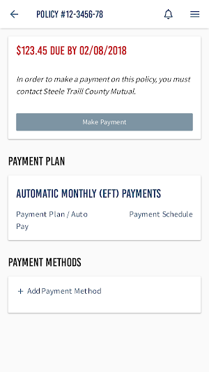 Steele Traill Insurance Screenshot 1