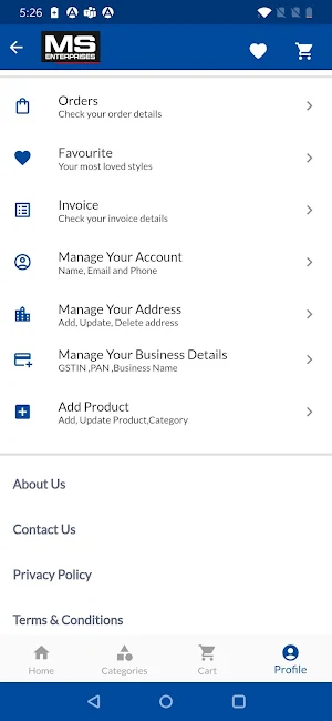 MS Enterprise Screenshot 2
