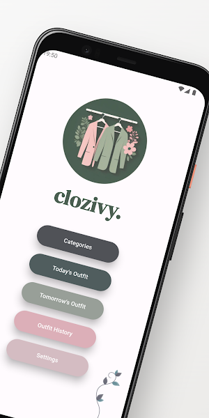 clozivy. - digital closet Screenshot 1