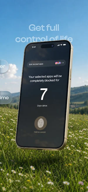 Detox: Block Apps & Focus Screenshot 1