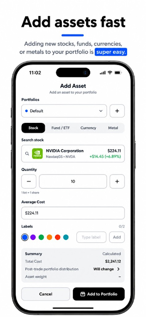 Stock360: Portfolio Tracking Screenshot 2