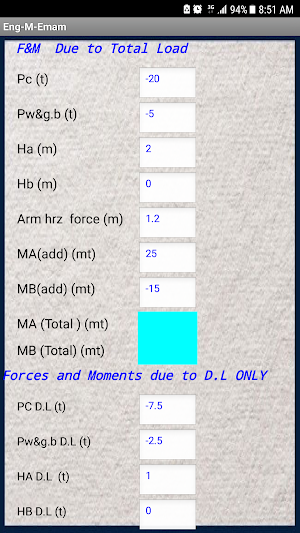 Footing Design Screenshot 3