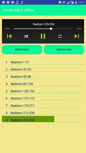 Imrithi mp3 offline Screenshot 2