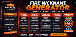 Fire Nickname Generator Screenshot 0