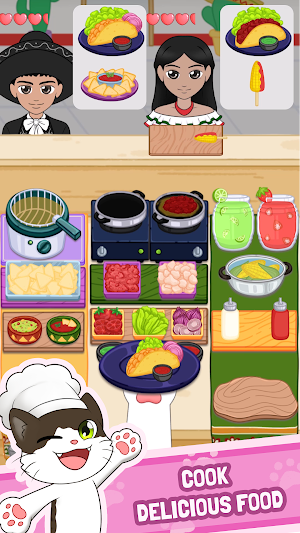 Cooking Cat Restaurant Screenshot 1