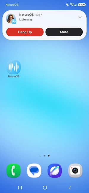 NatureOS Screenshot 2