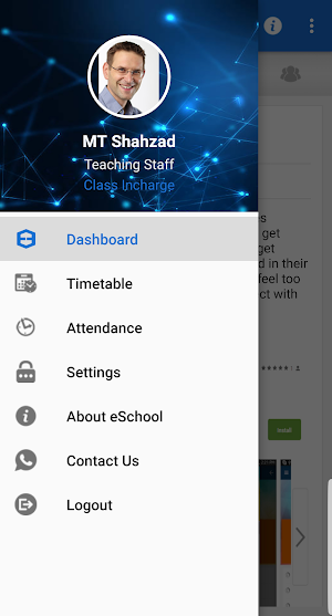 eSchool for Teachers Screenshot 1