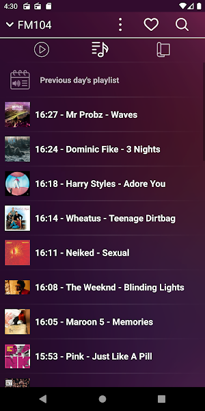 IrishRadioLive - Live radios in one place Screenshot 2
