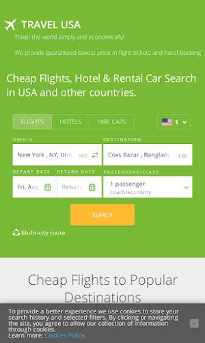 Travel USA Screenshot 0