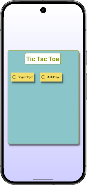 Tic Tac Toe: AI & Multiplayer Screenshot 1