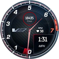 Cadillac V 3 Watch Face