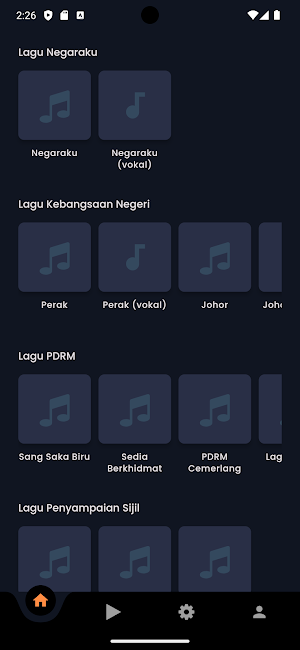 PDRM TSM Audio Screenshot 1