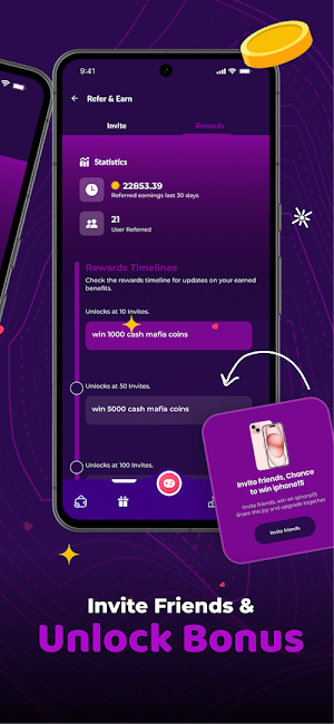 Tap & Earn 2 - Get Diamonds Screenshot 1