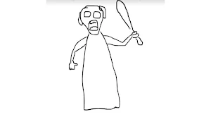 How to draw Granny Screenshot 3