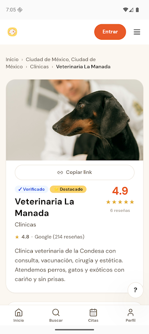 Vetty: veterinarias y más Screenshot 1
