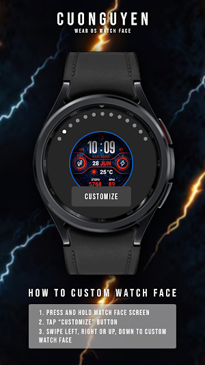 Watch face CNW0028 Screenshot 2