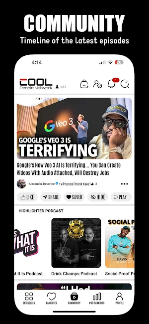 Cool People Network Screenshot 1
