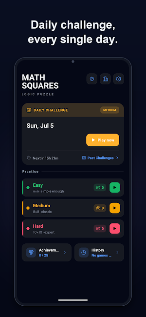 Math Squares: Logic Puzzles Screenshot 3