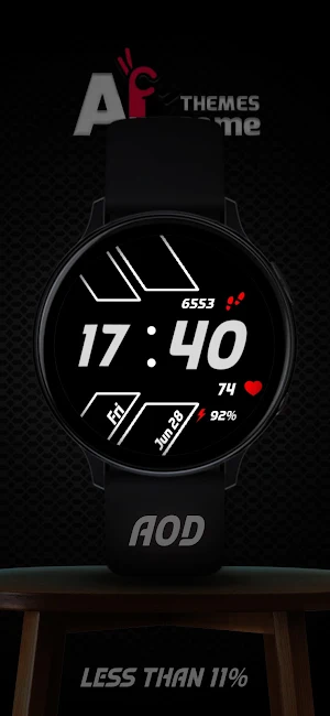 Sportex - Digital Watch Face Screenshot 1