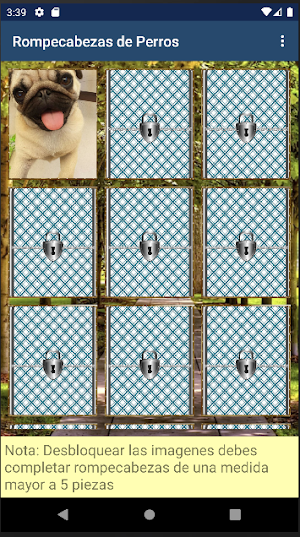 Rompecabezas de Perros Screenshot 1