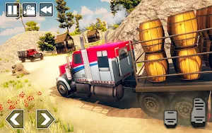 Cargo Delivery Truck Driver - Offroad Truck Games Screenshot 1