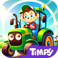 Tractor Games Kids Farm Truck