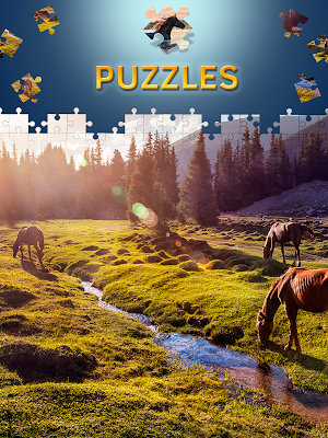 Horses Jigsaw Puzzles Free Screenshot 1
