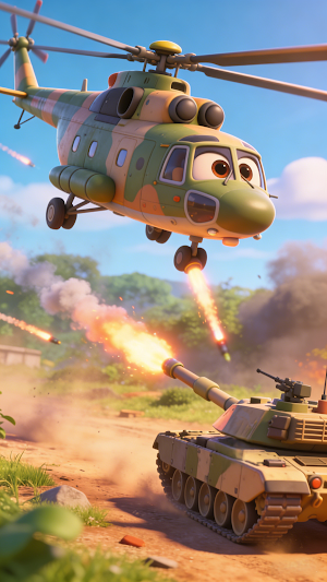 Chopper Attack Simulator Screenshot 1