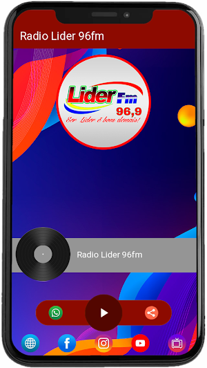 Rádio Líder 96FM Screenshot 1