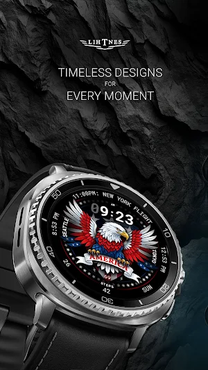 USA Eagle Watch Face 159 Screenshot 0