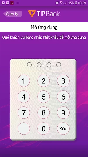 TPBank eToken Screenshot 0