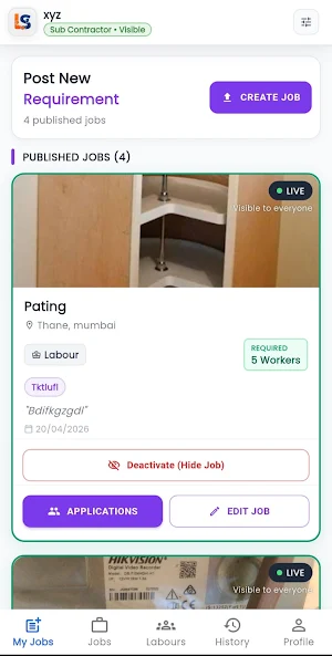 Laboursampark Screenshot 3