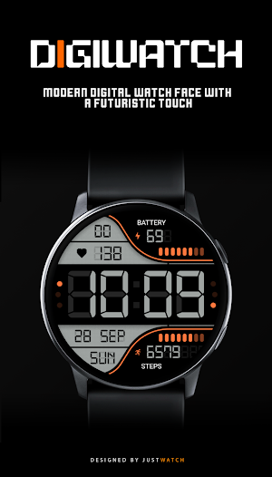 Digiwatch WatchFace Screenshot 1