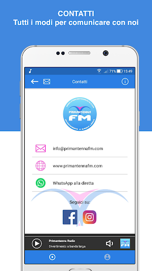 PrimantennaFm Screenshot 2