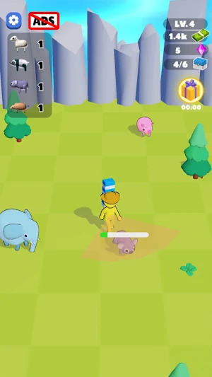 Idle Animal Farms 3D Screenshot 1