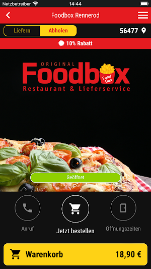 Foodbox Original Screenshot 1