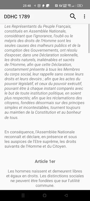 Droit Positif Screenshot 2