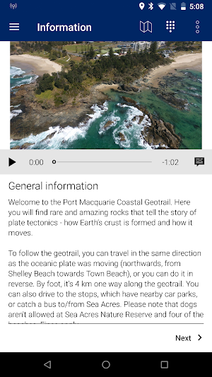 NSW GeoTours Screenshot 3
