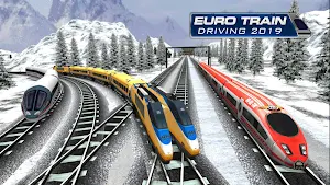 Euro Train Driving PVP 2019 Screenshot 3