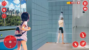 Anime High School Romance Game Screenshot 0